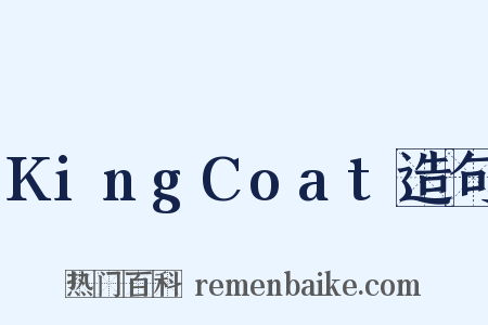 KingCoat造句是什么意思的图片